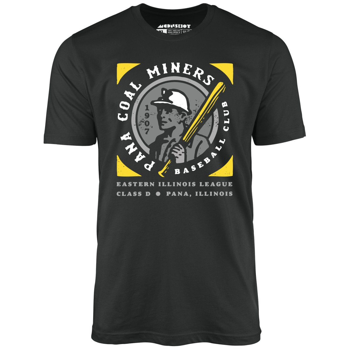 Pana Coal Miners - Illinois - Vintage Defunct Baseball Teams - Unisex T-Shirt Pana Coal Miners - Illinois - Vintage Defunct Baseball Teams - Unisex T-Shirt