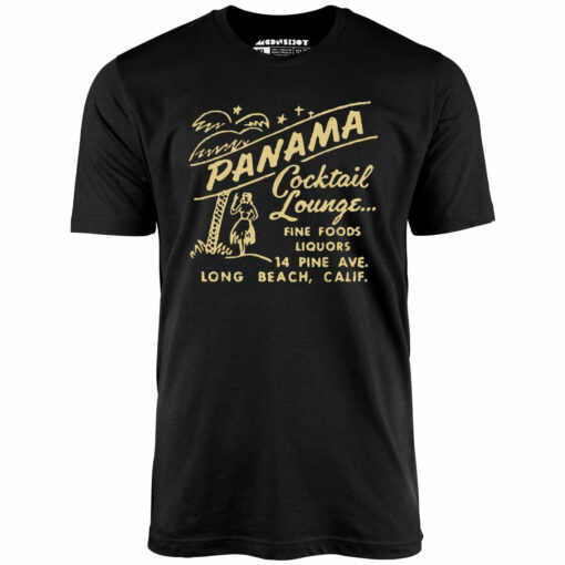 Panama Cocktail Lounge – Long Beach, CA – Vintage Tiki Bar – Unisex T-Shirt