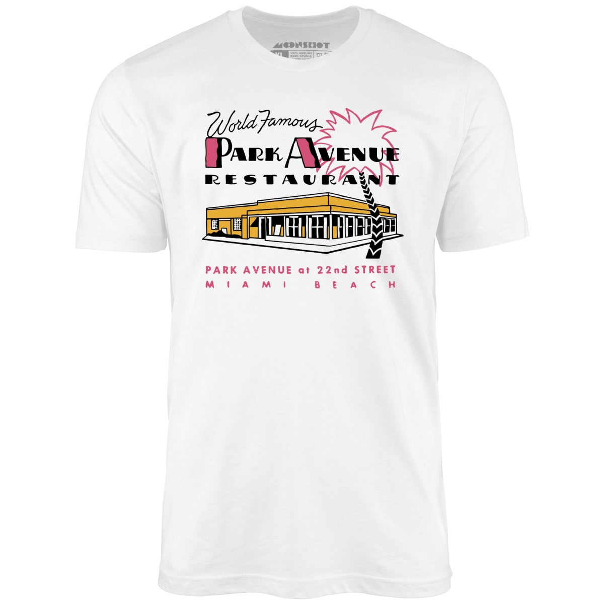 Park Avenue - Miami Beach, FL - Vintage Restaurant - Unisex T-Shirt Park Avenue - Miami Beach, FL - Vintage Restaurant - Unisex T-Shirt