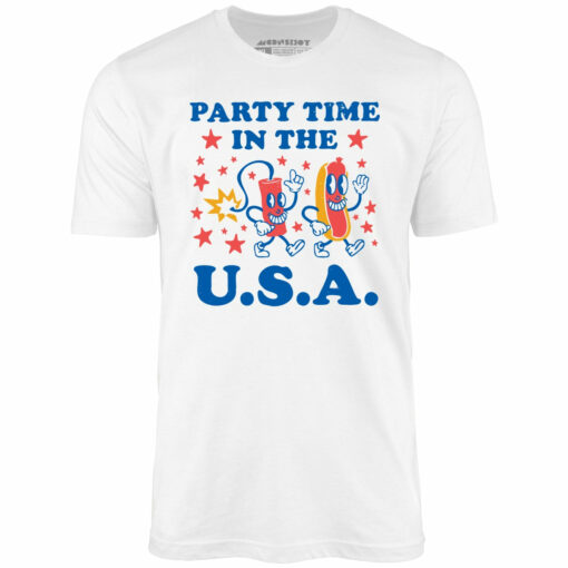 Party Time in The U.S.A. – Unisex T-Shirt