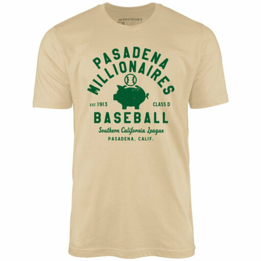 Pasadena Millionaires – California – Vintage Defunct Baseball Teams – Unisex T-Shirt