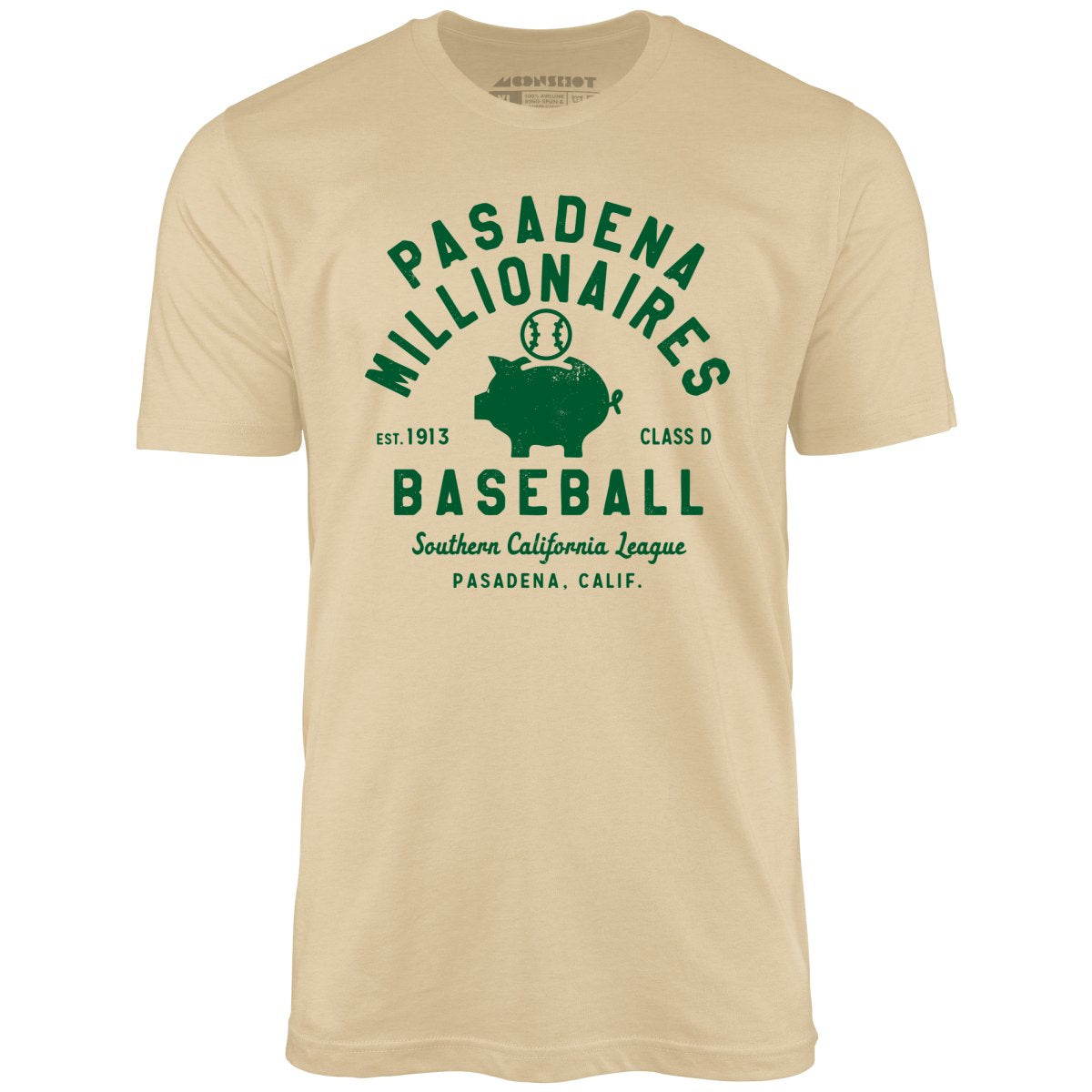 Pasadena Millionaires - California - Vintage Defunct Baseball Teams - Unisex T-Shirt Pasadena Millionaires - California - Vintage Defunct Baseball Teams - Unisex T-Shirt