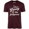 Pass Gravy Not Judgment – Unisex T-Shirt