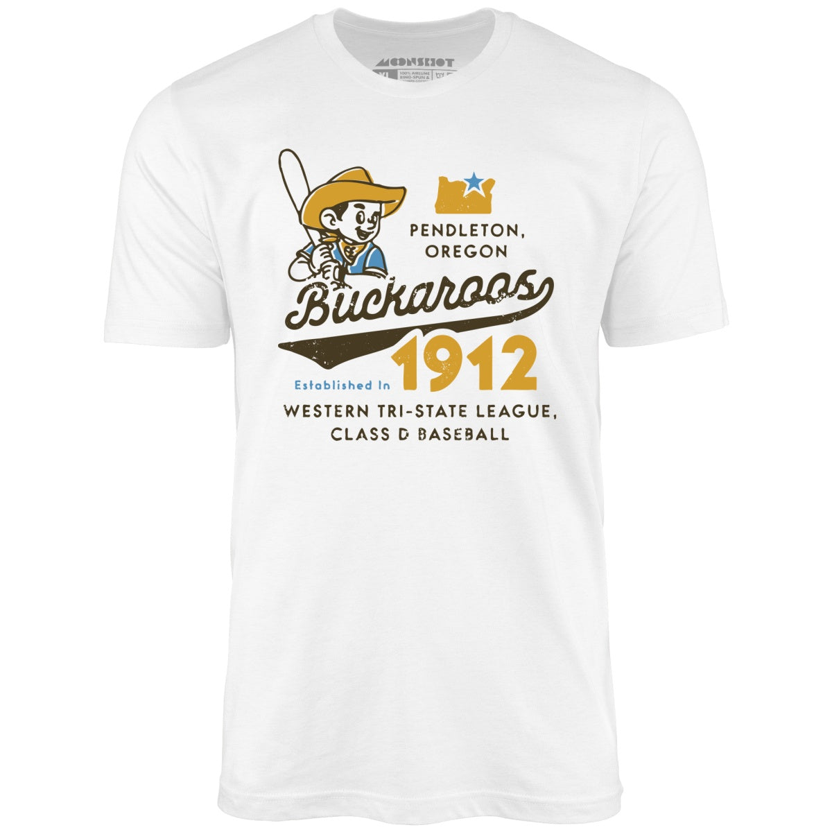 Pendleton Buckaroos - Oregon - Vintage Defunct Baseball Teams - Unisex T-Shirt Pendleton Buckaroos - Oregon - Vintage Defunct Baseball Teams - Unisex T-Shirt