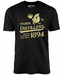 Peoria Distillers – Illinois – Vintage Defunct Baseball Teams – Unisex T-Shirt