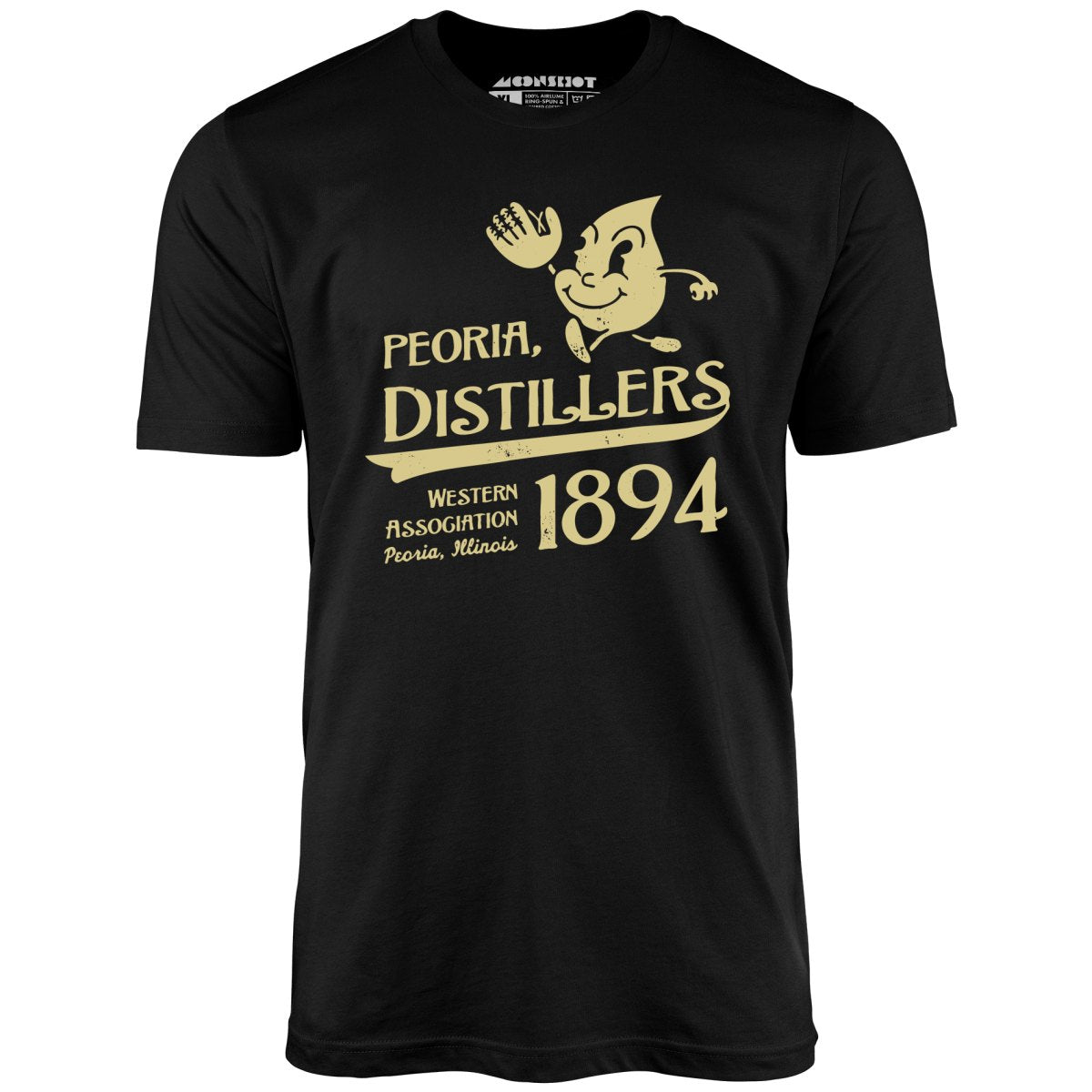 Peoria Distillers - Illinois - Vintage Defunct Baseball Teams - Unisex T-Shirt Peoria Distillers - Illinois - Vintage Defunct Baseball Teams - Unisex T-Shirt