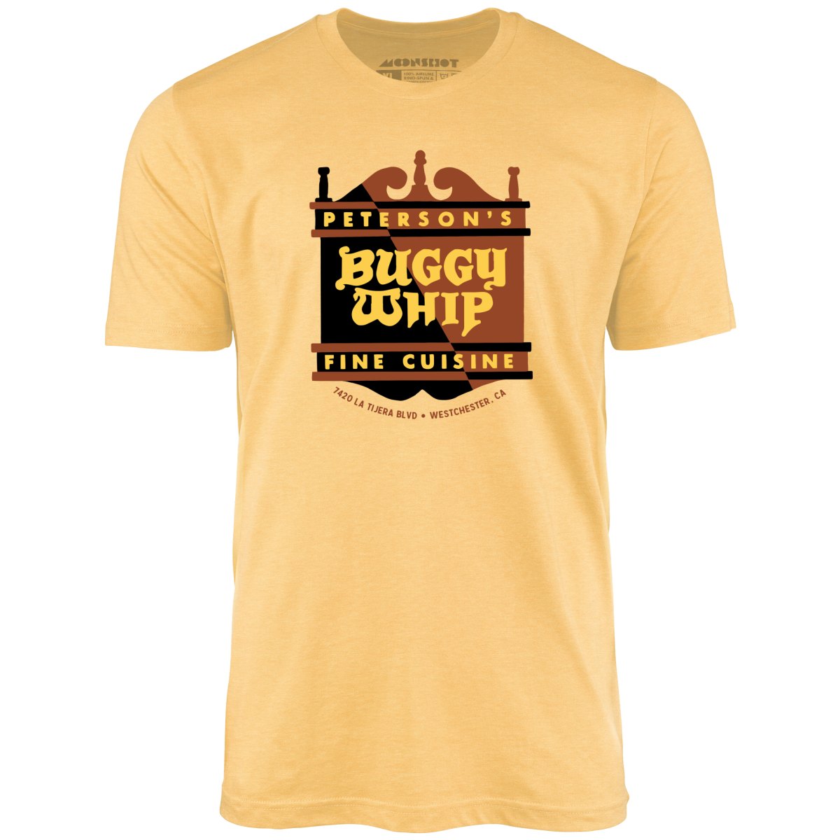 Peterson's Buggy Whip - Westchester, CA - Vintage Restaurant - Unisex T-Shirt Peterson's Buggy Whip - Westchester, CA - Vintage Restaurant - Unisex T-Shirt