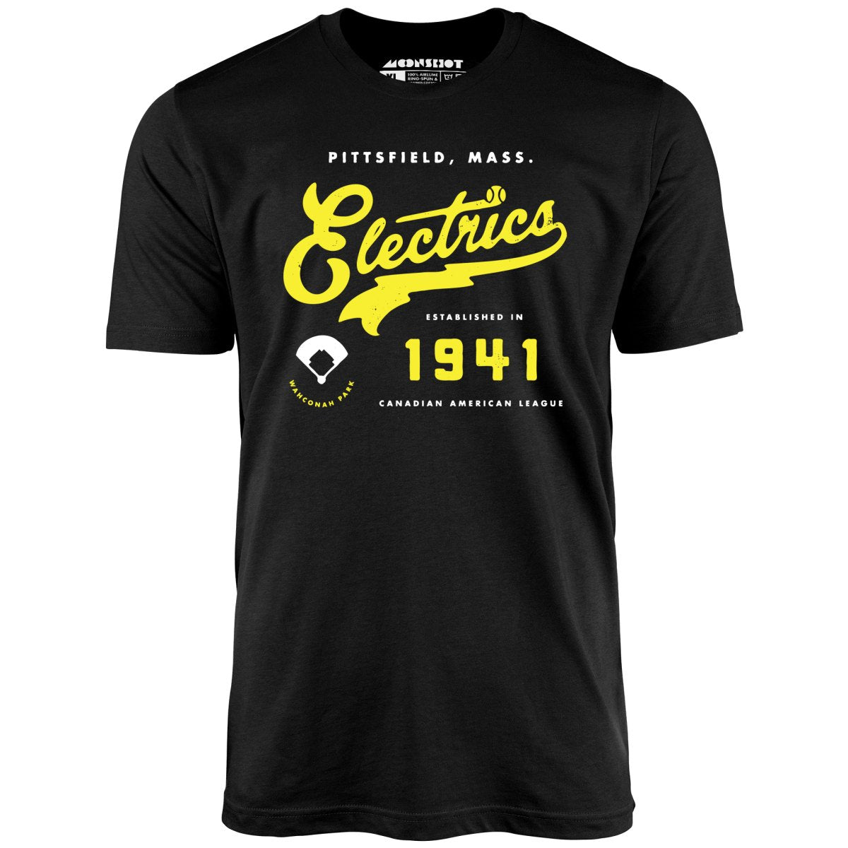 Pittsfield Electrics - Massachusetts - Vintage Defunct Baseball Teams - Unisex T-Shirt Pittsfield Electrics - Massachusetts - Vintage Defunct Baseball Teams - Unisex T-Shirt