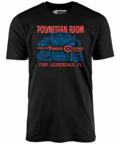Polynesian Room – Fort Lauderdale, FL – Vintage Tiki Bar – Unisex T-Shirt Polynesian Room – Fort Lauderdale, FL – Vintage Tiki Bar – Unisex T-Shirt