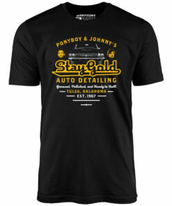 Ponyboy & Johnny’s Stay Gold Auto Detailing – Unisex T-Shirt