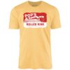 Pop’s – Three Rivers, MI – Vintage Roller Rink – Unisex T-Shirt