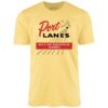 Port Lanes – Milwaukee, WI – Vintage Bowling Alley – Unisex T-Shirt