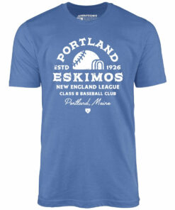 Portland Eskimos – Maine – Vintage Defunct Baseball Teams – Unisex T-Shirt