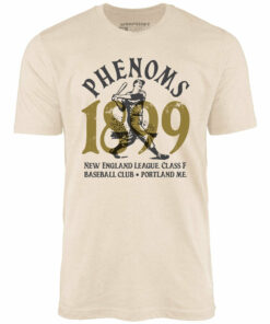 Portland Phenoms – Maine – Vintage Defunct Baseball Teams – Unisex T-Shirt