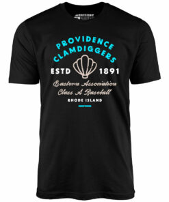 Providence Clamdiggers – Rhode Island – Vintage Defunct Baseball Teams – Unisex T-Shirt