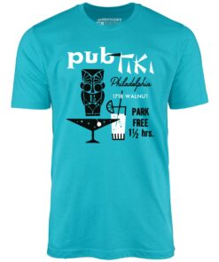 Pub Tiki – Philadelphia, PA – Vintage Tiki Bar – Unisex T-Shirt