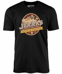 Real Genius – Jerry’s House of Popcorn – Unisex T-Shirt