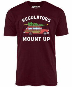 Regulators Mount Up – Christmas Tree – Unisex T-Shirt