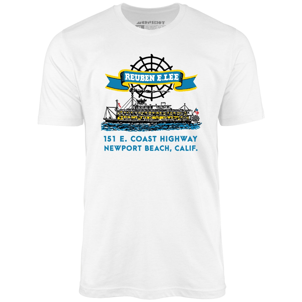 Reuben E. Lee - Newport Beach, CA - Vintage Restaurant - Unisex T-Shirt Reuben E. Lee - Newport Beach, CA - Vintage Restaurant - Unisex T-Shirt
