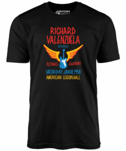 Richard Valenzuela and His Flying Guitar – Unisex T-Shirt