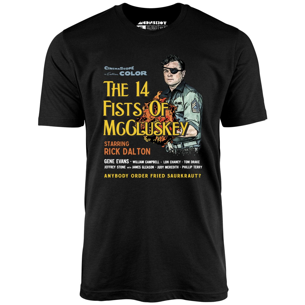 Rick Dalton - The 14 Fists of McCluskey - Unisex T-Shirt Rick Dalton - The 14 Fists of McCluskey - Unisex T-Shirt