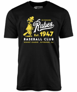 Riverside Rubes – California – Vintage Defunct Baseball Teams – Unisex T-Shirt Riverside Rubes – California – Vintage Defunct Baseball Teams – Unisex T-Shirt