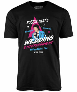 Robbie Hart’s Wedding Entertainment – Unisex T-Shirt Robbie Hart’s Wedding Entertainment – Unisex T-Shirt