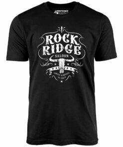 Rock Ridge Saloon – Unisex T-Shirt Rock Ridge Saloon – Unisex T-Shirt
