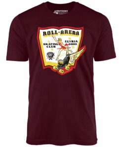 Roll-Arena – Elyria, OH – Vintage Roller Rink – Unisex T-Shirt Roll-Arena – Elyria, OH – Vintage Roller Rink – Unisex T-Shirt