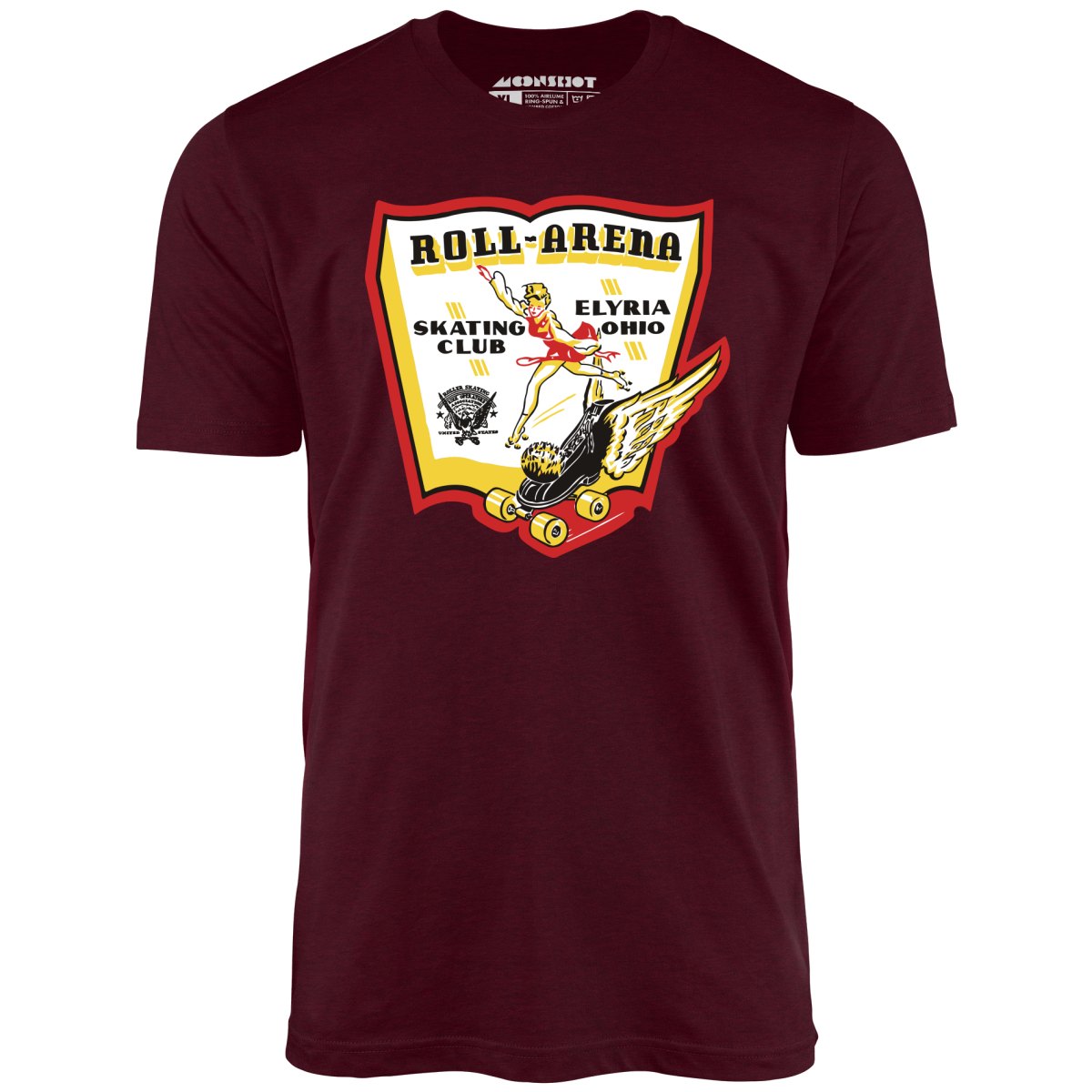 Roll-Arena - Elyria, OH - Vintage Roller Rink - Unisex T-Shirt Roll-Arena - Elyria, OH - Vintage Roller Rink - Unisex T-Shirt