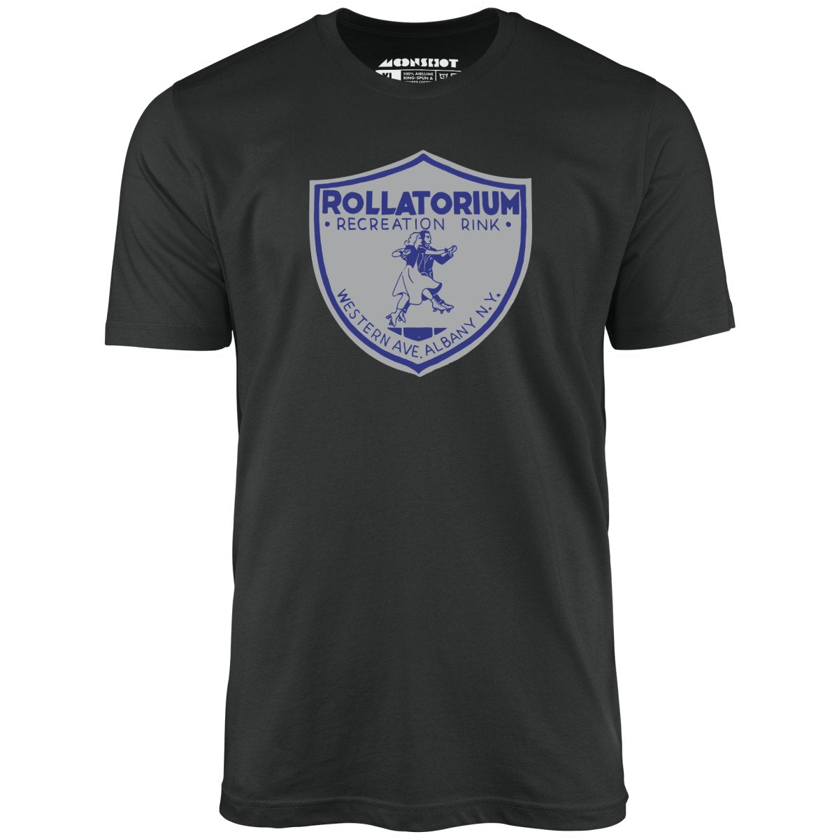 Rollatorium - Albany, NY - Vintage Roller Rink - Unisex T-Shirt Rollatorium - Albany, NY - Vintage Roller Rink - Unisex T-Shirt