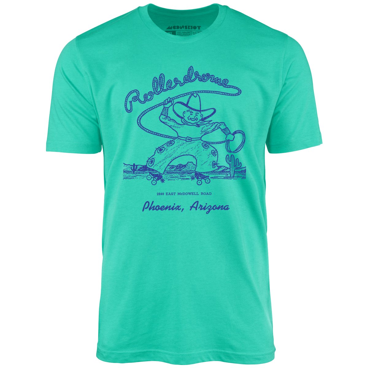 Rollerdrome - Phoenix, AZ - Vintage Roller Rink - Unisex T-Shirt Rollerdrome - Phoenix, AZ - Vintage Roller Rink - Unisex T-Shirt