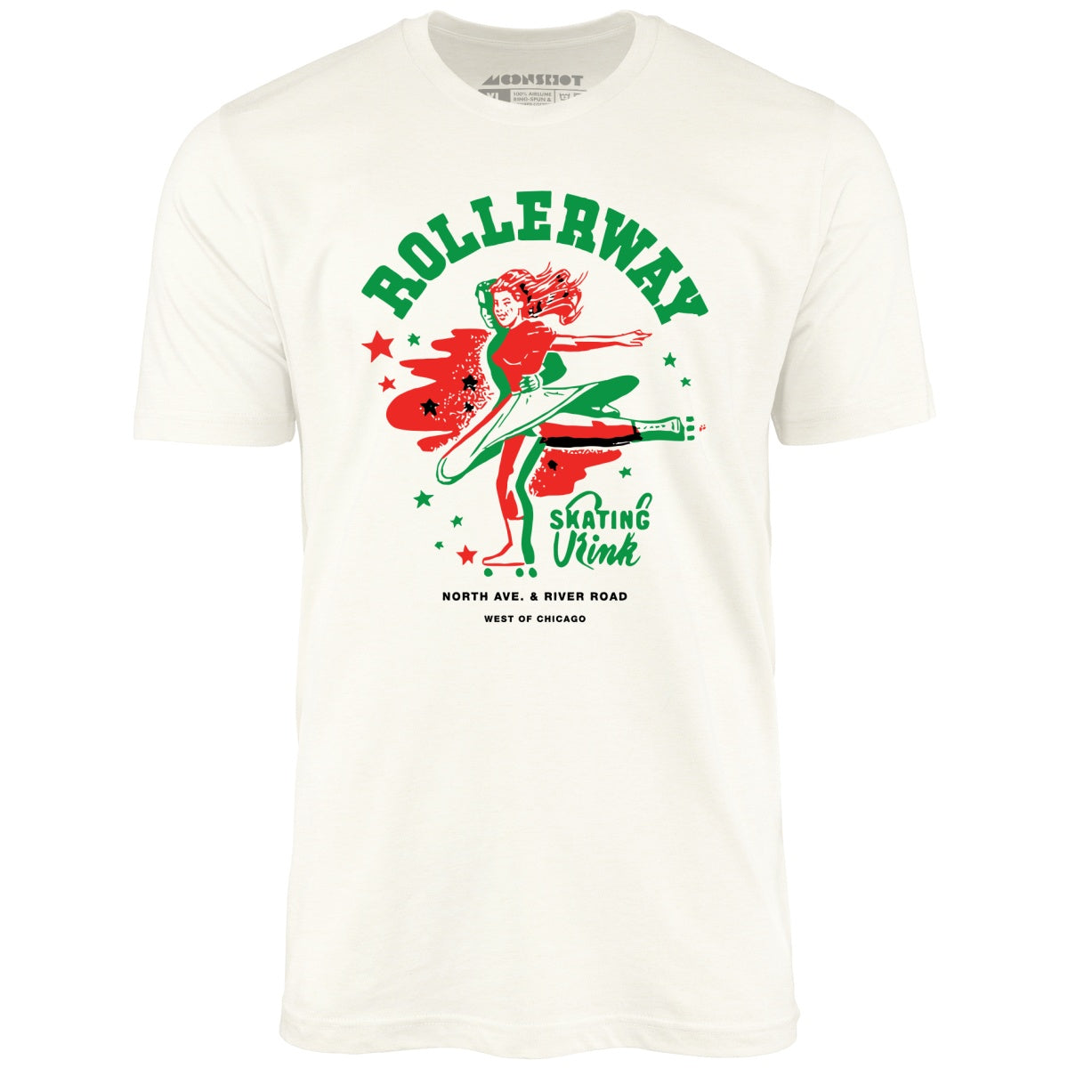 Rollerway - Chicago, IL - Vintage Roller Rink - Unisex T-Shirt Rollerway - Chicago, IL - Vintage Roller Rink - Unisex T-Shirt