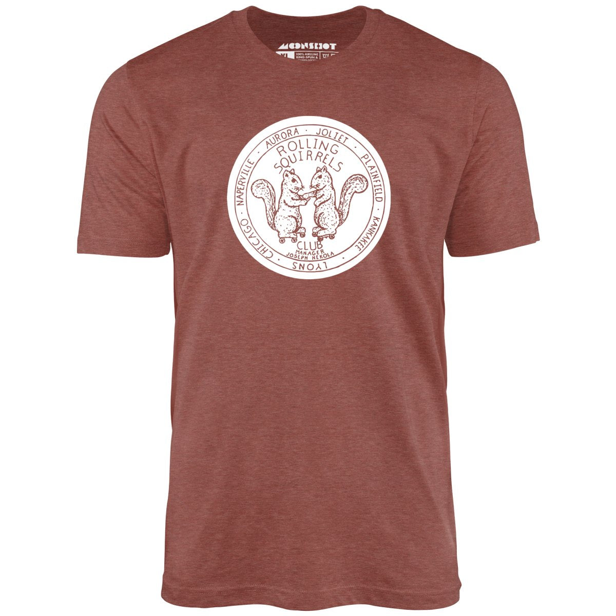 Rolling Squirrels - Illinois - Vintage Roller Rink - Unisex T-Shirt Rolling Squirrels - Illinois - Vintage Roller Rink - Unisex T-Shirt
