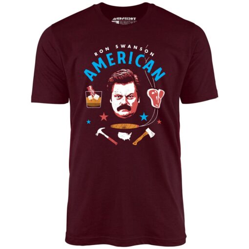Ron Swanson American – Unisex T-Shirt