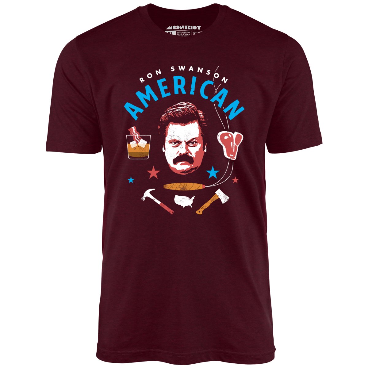 Ron Swanson American - Unisex T-Shirt Ron Swanson American - Unisex T-Shirt