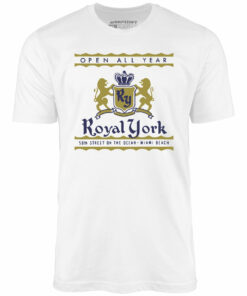 Royal York – Miami, FL – Vintage Hotel – Unisex T-Shirt