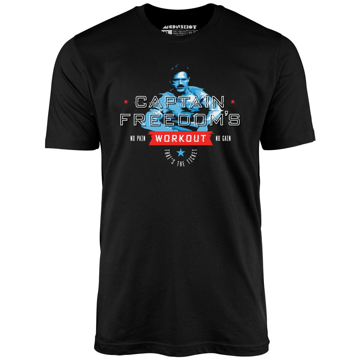Running Man - Captain Freedom's Workout - Unisex T-Shirt Running Man - Captain Freedom's Workout - Unisex T-Shirt