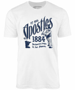 Saint Paul Apostles – Minnesota – Vintage Defunct Baseball Teams – Unisex T-Shirt