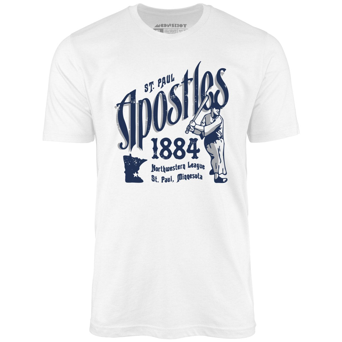 Saint Paul Apostles - Minnesota - Vintage Defunct Baseball Teams - Unisex T-Shirt Saint Paul Apostles - Minnesota - Vintage Defunct Baseball Teams - Unisex T-Shirt