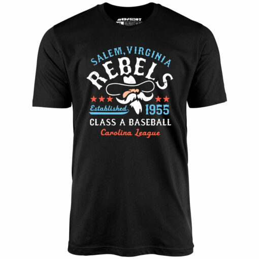 Salem Rebels – Virginia – Vintage Defunct Baseball Teams – Unisex T-Shirt