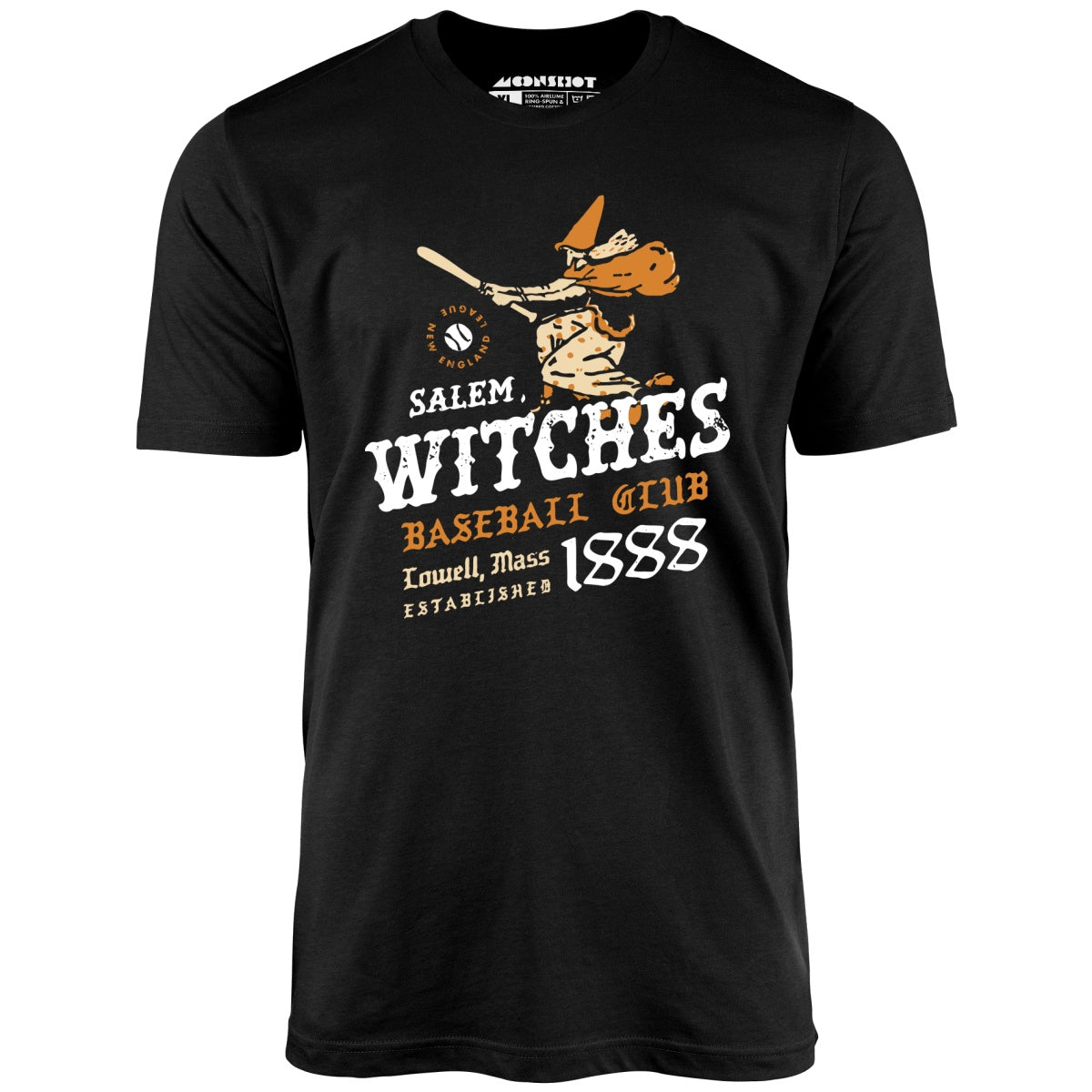 Salem Witches - Massachusetts - Vintage Defunct Baseball Teams - Unisex T-Shirt Salem Witches - Massachusetts - Vintage Defunct Baseball Teams - Unisex T-Shirt