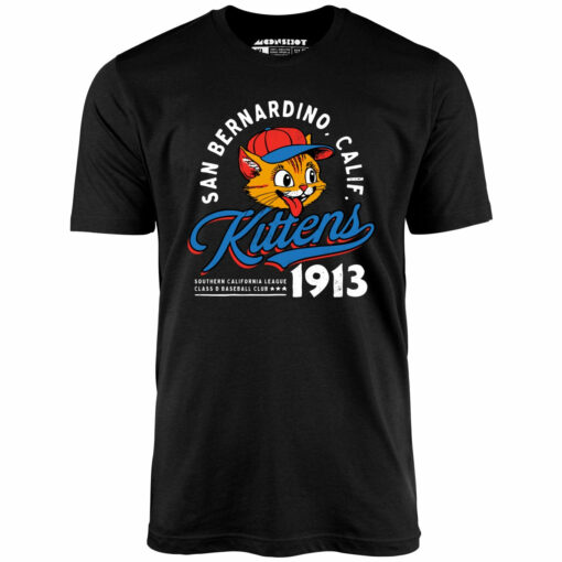 San Bernardino Kittens – California – Vintage Defunct Baseball Teams – Unisex T-Shirt