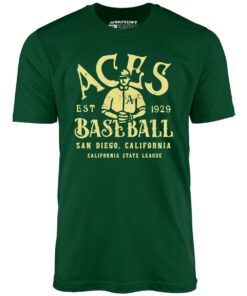 San Diego Aces – California – Vintage Defunct Baseball Teams – Unisex T-Shirt San Diego Aces – California – Vintage Defunct Baseball Teams – Unisex T-Shirt