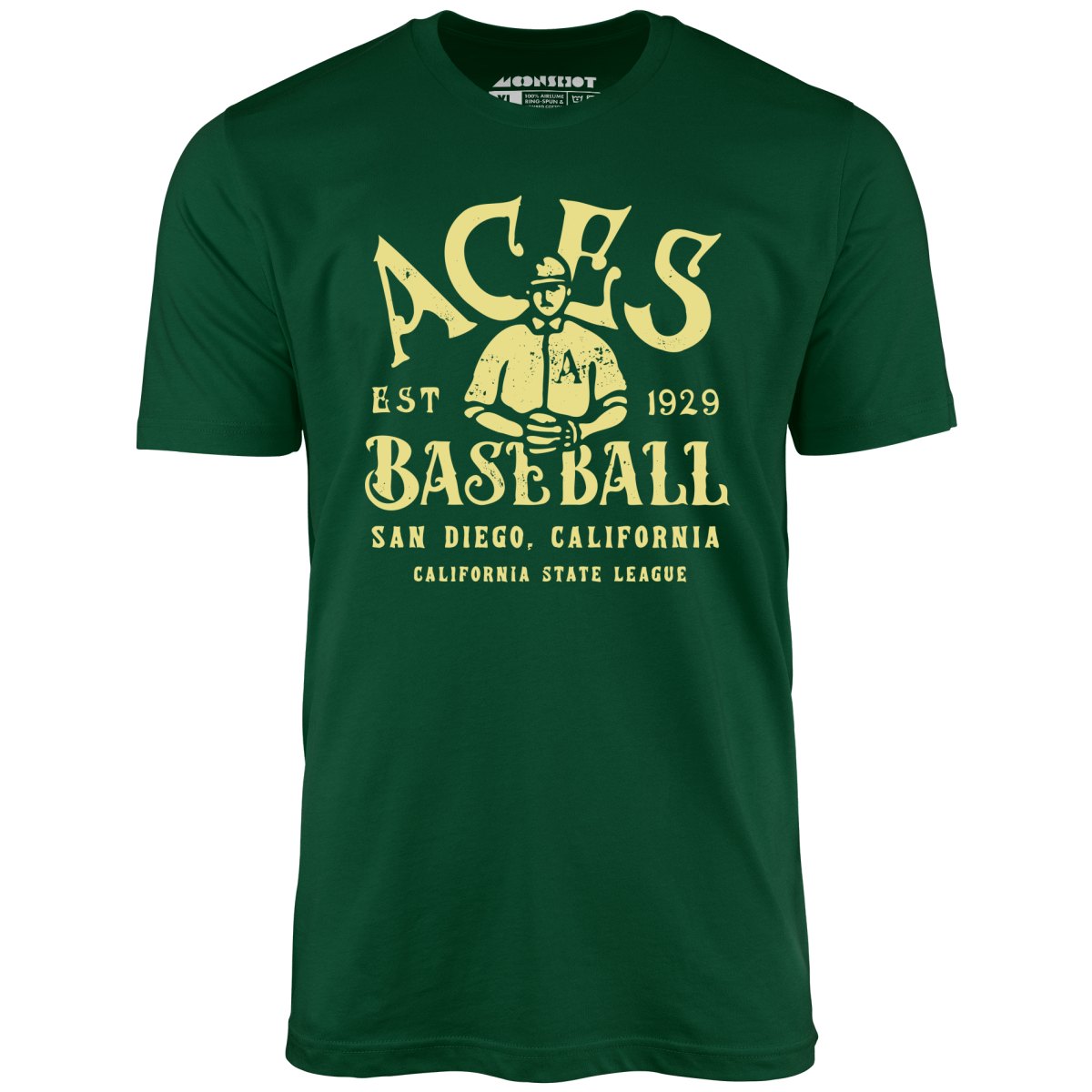San Diego Aces - California - Vintage Defunct Baseball Teams - Unisex T-Shirt San Diego Aces - California - Vintage Defunct Baseball Teams - Unisex T-Shirt