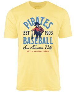 San Francisco Pirates – California – Vintage Defunct Baseball Teams – Unisex T-Shirt