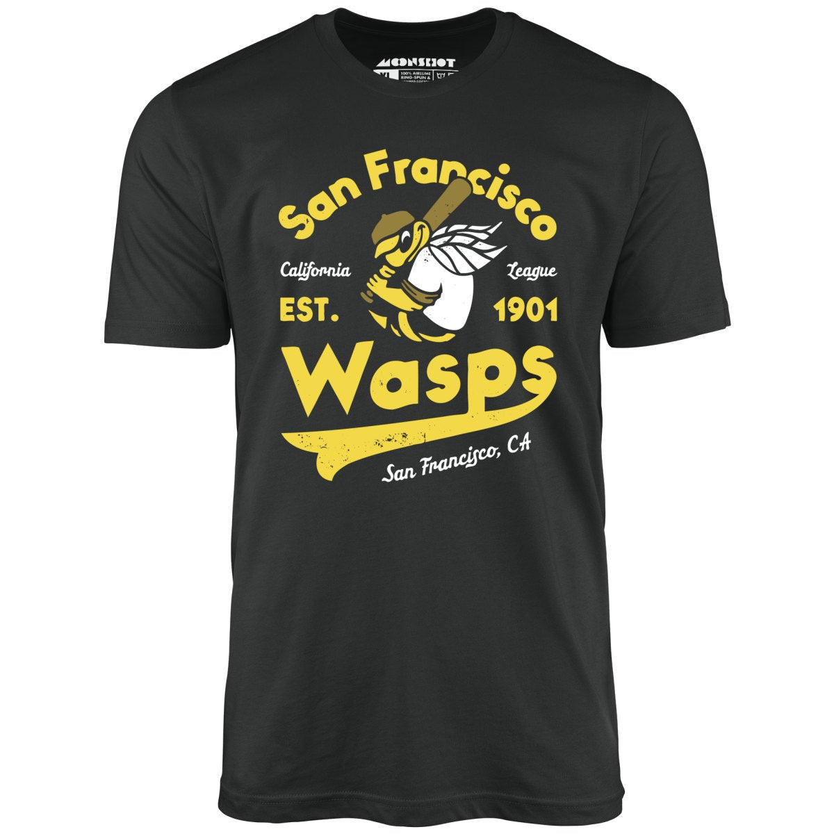 San Francisco Wasps - California - Vintage Defunct Baseball Teams - Unisex T-Shirt San Francisco Wasps - California - Vintage Defunct Baseball Teams - Unisex T-Shirt