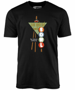 San Gabriel Lanes – San Gabriel, CA – Vintage Bowling Alley – Unisex T-Shirt San Gabriel Lanes – San Gabriel, CA – Vintage Bowling Alley – Unisex T-Shirt