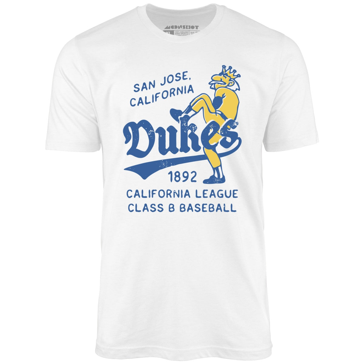 San Jose Dukes - California - Vintage Defunct Baseball Teams - Unisex T-Shirt San Jose Dukes - California - Vintage Defunct Baseball Teams - Unisex T-Shirt