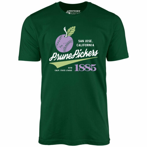 San Jose Prune Pickers – California – Vintage Defunct Baseball Teams – Unisex T-Shirt